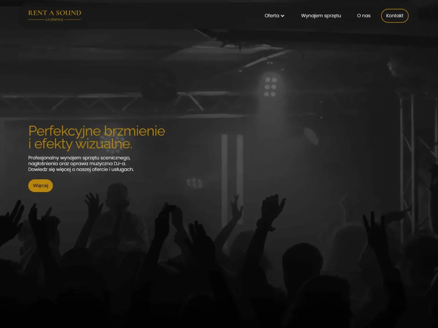 Strona Rent a Sound Liczbańscy