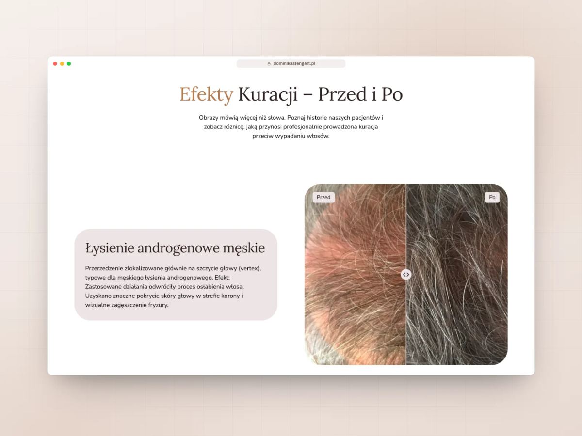 Klinika Trychologiczna — widok 3